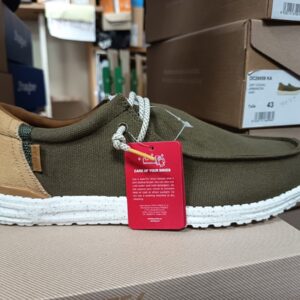 J'hayber Mocasín de lona kaki