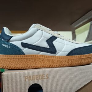 Paredes Sneaker retro blanco petróleo